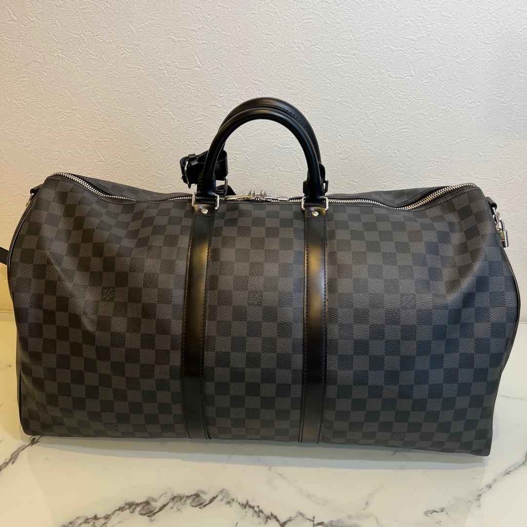 スネークLouis Vuitton ダミエグラフィット キーポール55