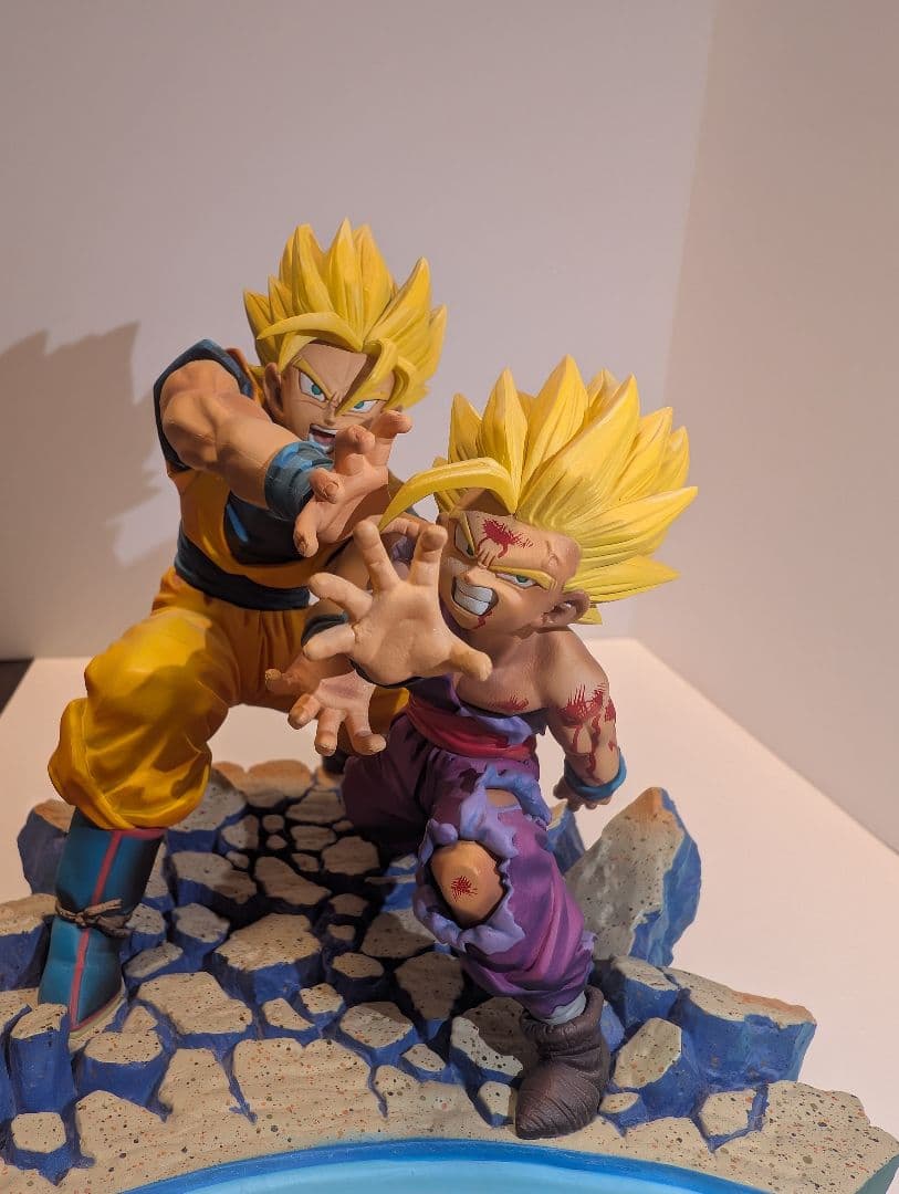 ドラゴンボール　フィギュア　プルーヴィー　親子かめはめ波　孫悟空　孫悟飯　正規品