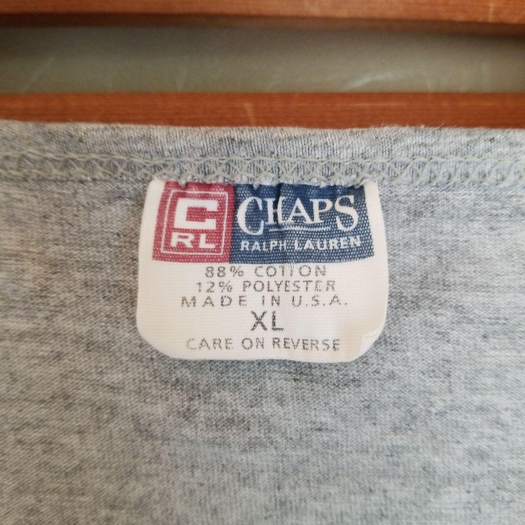 ラルフローレン　タンクトップCHAPS EST.1978MADE IN USA！