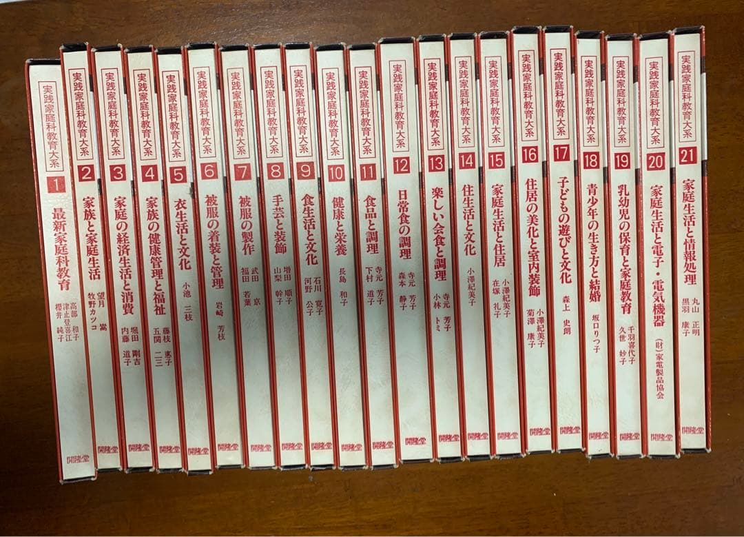 実践家庭科教育大系 全21冊セット
