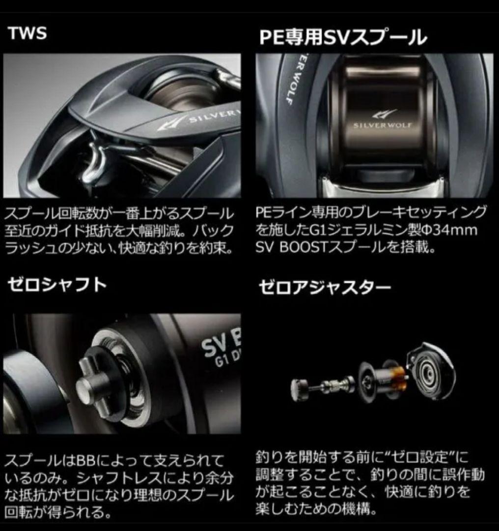 シルバーウルフ SV TW 1000XHL PE SPECIAL 左巻き