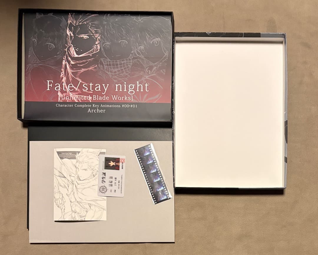 C87限定 fate ubw 原画集セット アーチャー