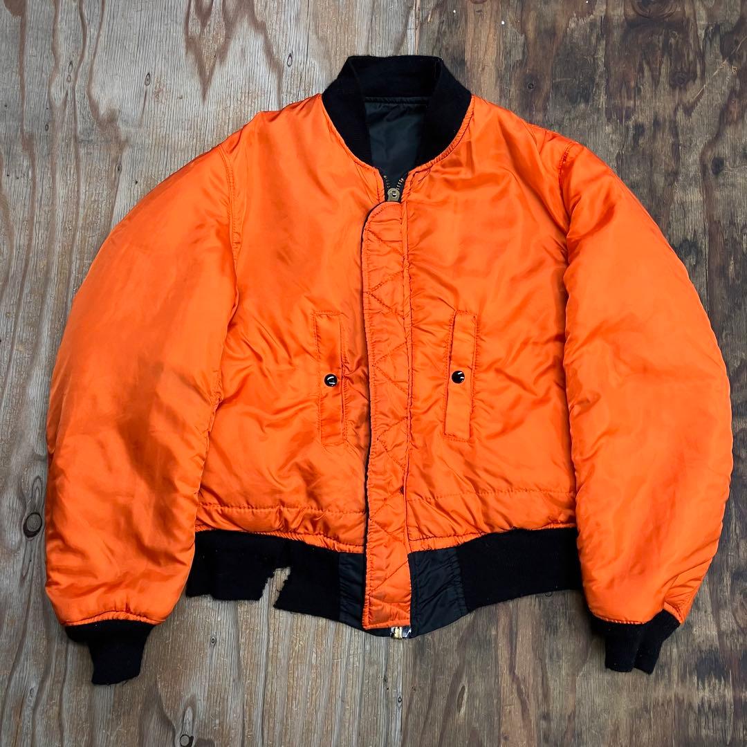 80s ALPHA MA-1 ジャケット USA製 IDEAL VINTAGE