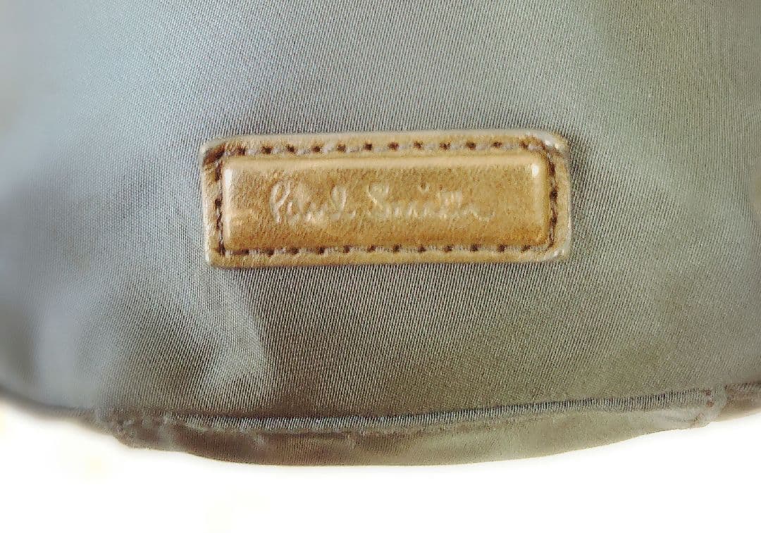 Paul smith 　ボディバッグ マルチストライプ　斜め掛け　レザー