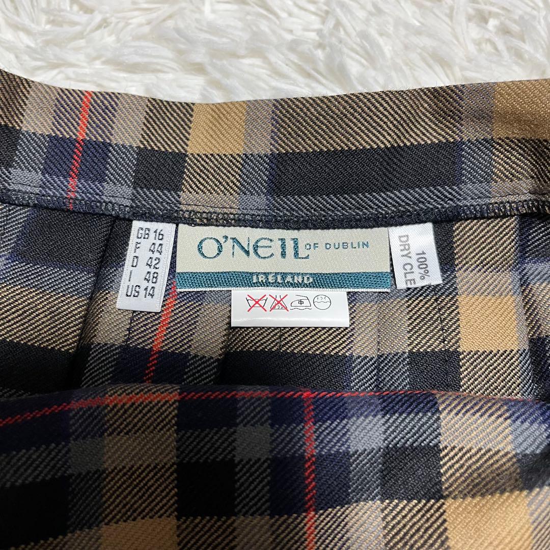 【希少サイズ】オニールオブダブリン ロングラップスカート 大きいサイズXXL