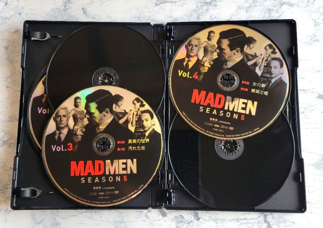 マッドメン シーズン5 全6枚 第1話〜第13話 最終 レンタル落ち DVD
