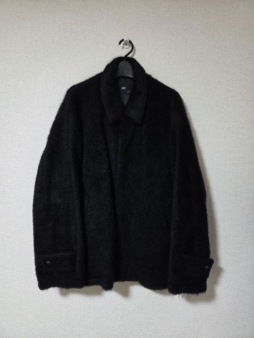 HARE オーバーシャギーブルゾン M ブラック