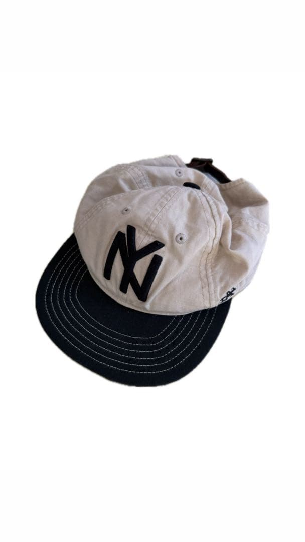 美品　american needle nyロゴ　ヤンキース　キャップ