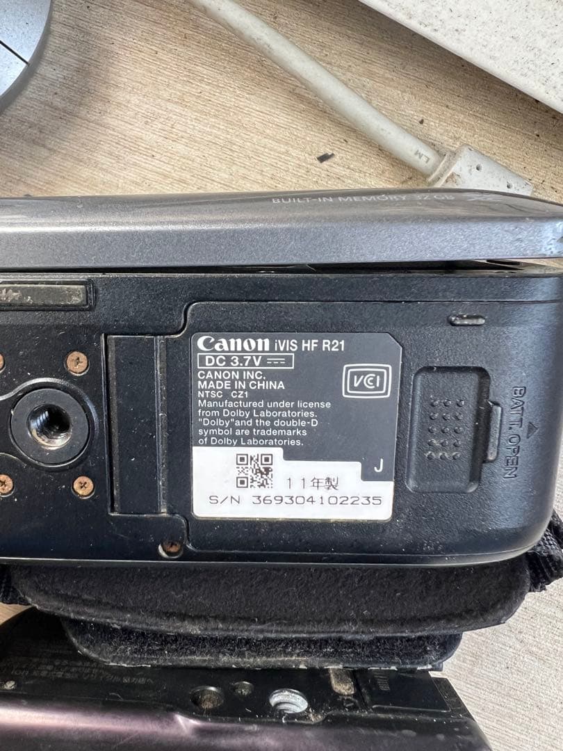Canon iVIS HF R21 & Sony HDR-CX370 セット