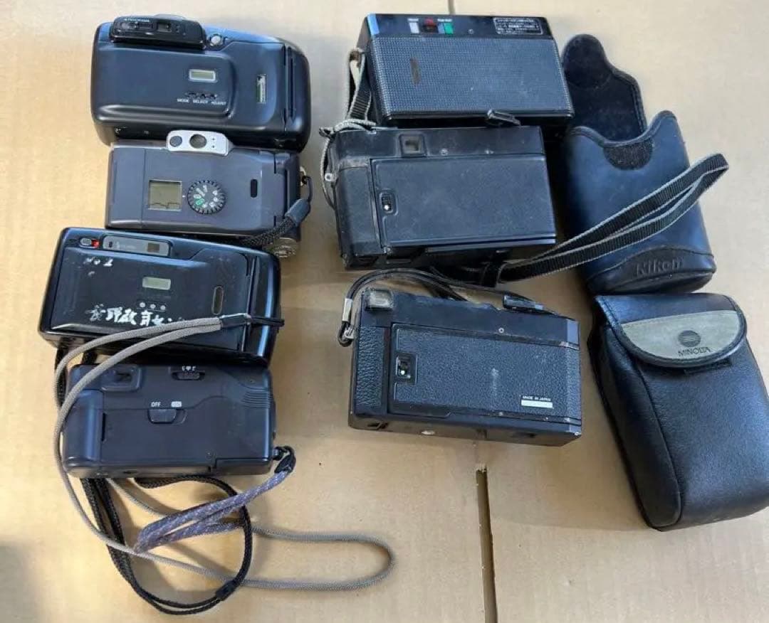 カシオフィルムカメラなどまとめて7個