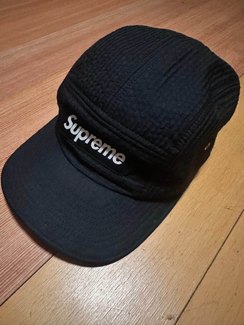 か*あ様 Supreme 黒 キャップ