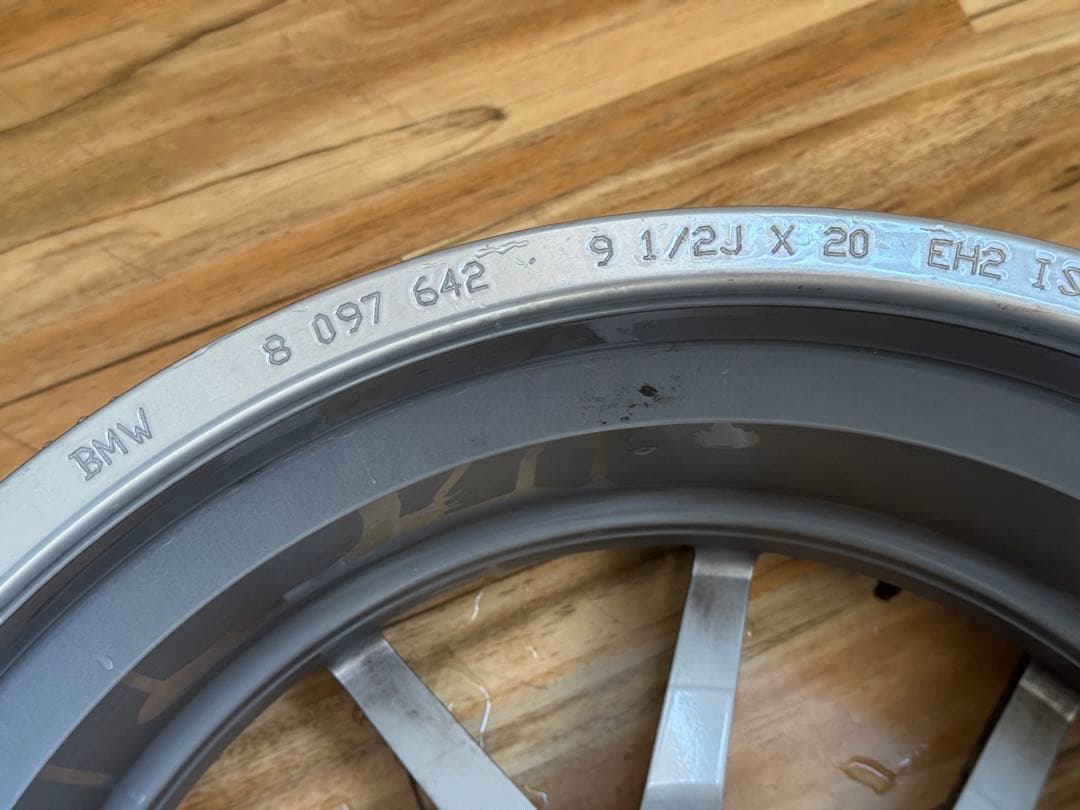  M5 F90 20インチ9.5J PCD112 IS28 ガリ傷なし