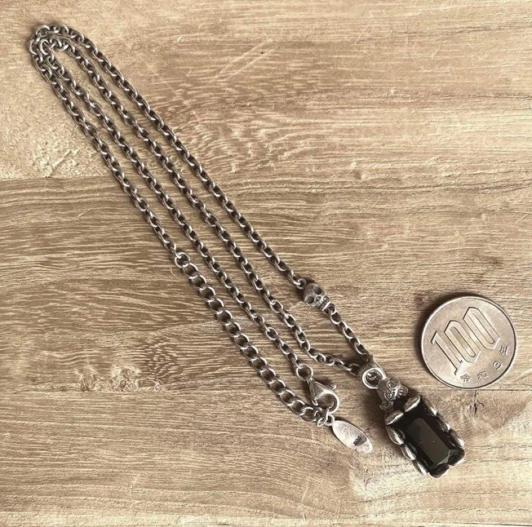 ジャンポールゴルチエ スカル モチーフ SILVER ネックレス