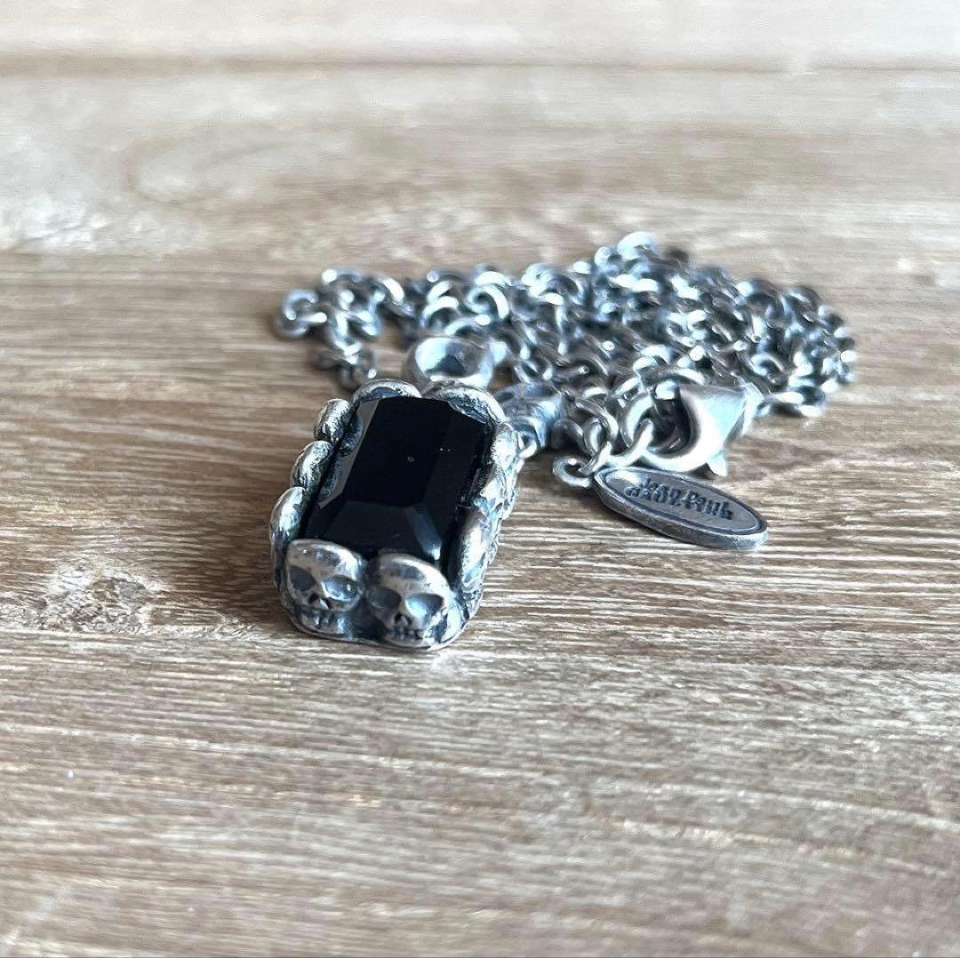 ジャンポールゴルチエ スカル モチーフ SILVER ネックレス