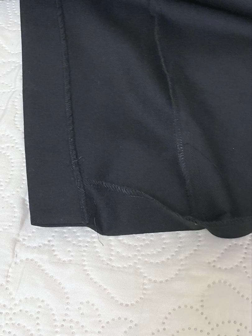 レイヤード2Wayデザインスカート （BLACK）