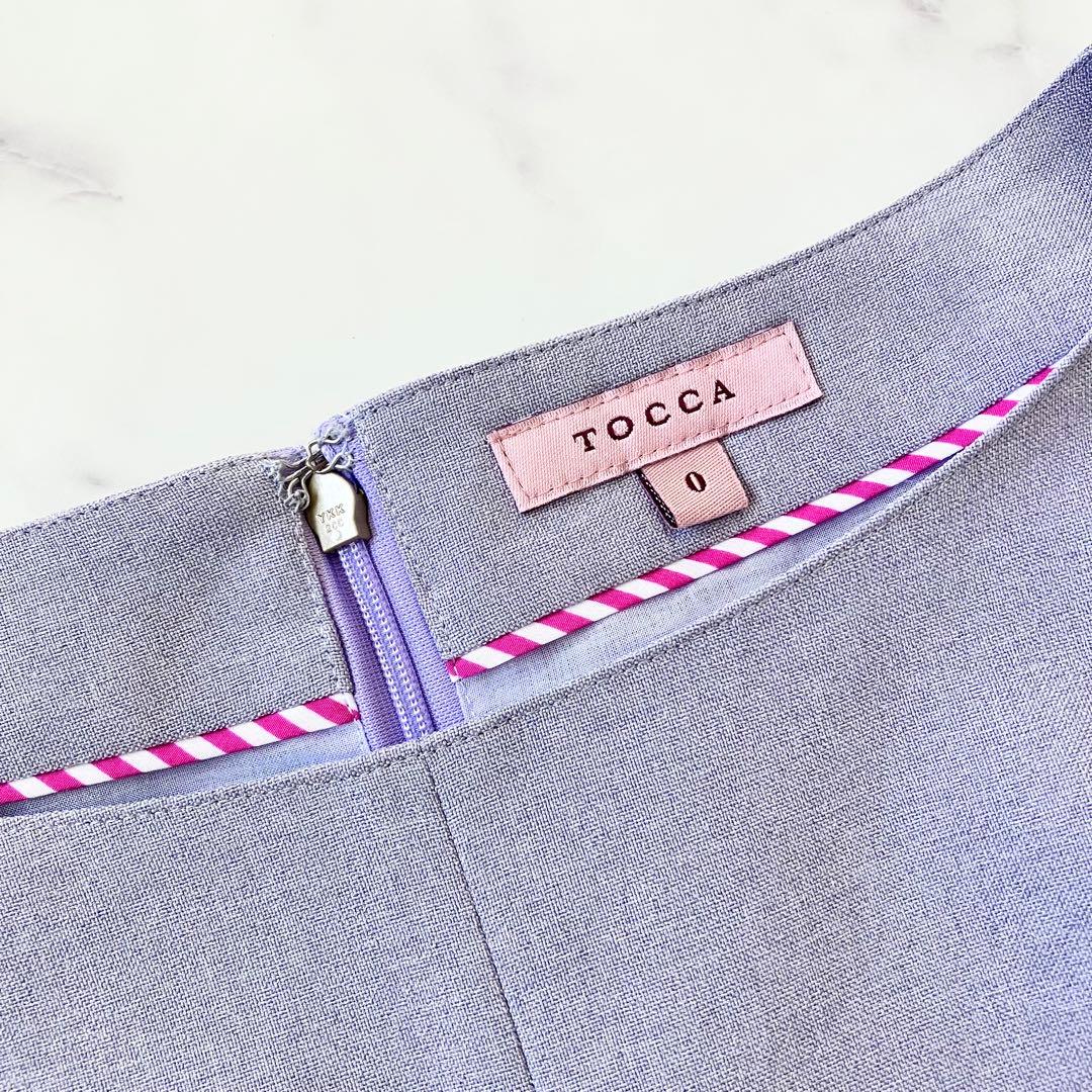 2024年TOCCA トッカ　シンプル　ワンピース　0 FIRST SPRING