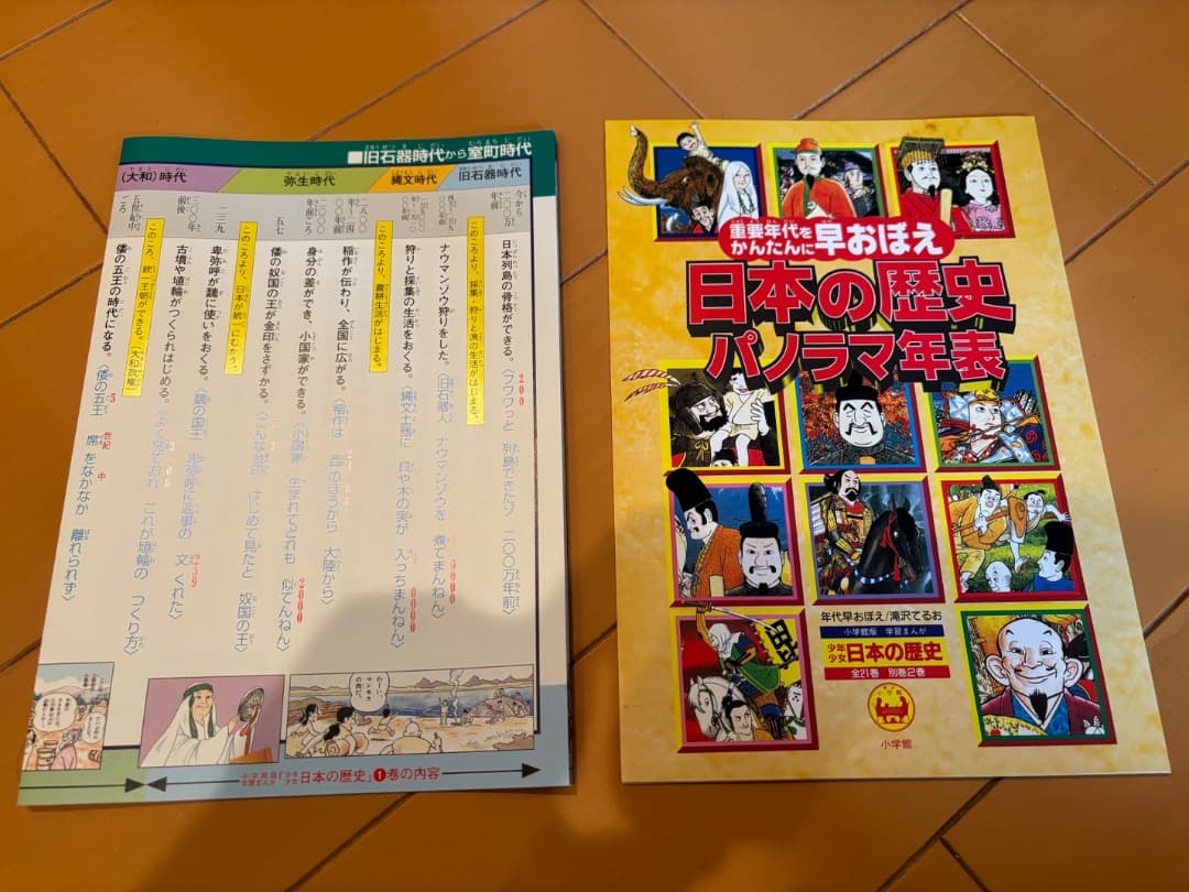 小学館 少年少女日本の歴史 全巻セット