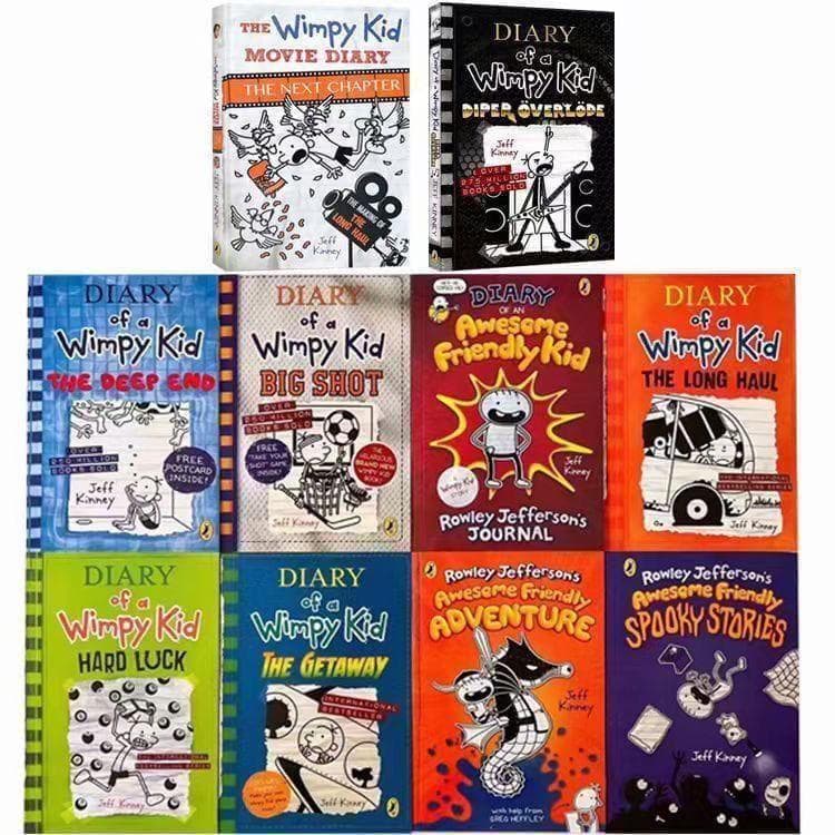 Diary of a Wimpy Kid グレッグのダメ日記 英語勉強 24册