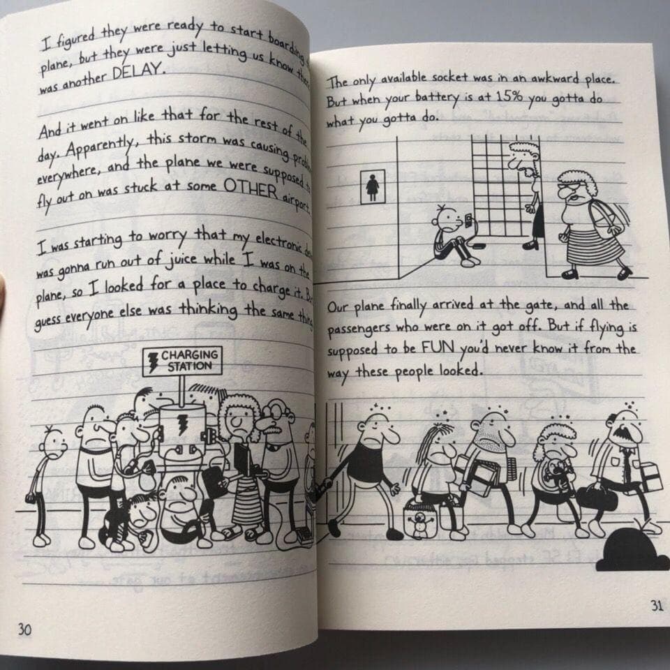 Diary of a Wimpy Kid グレッグのダメ日記 英語勉強 24册