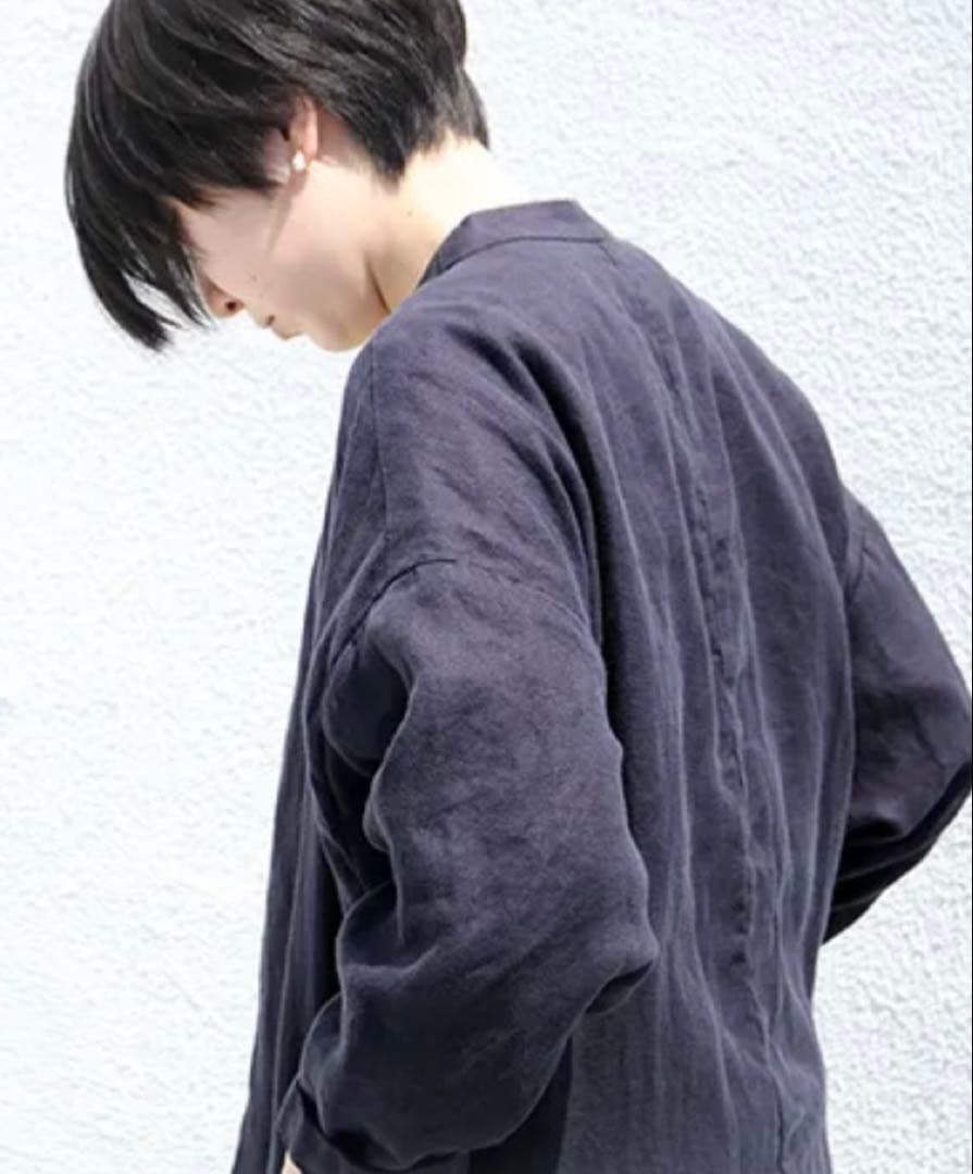 HAU☆coat \"puff\"スプリングコート☆リネン