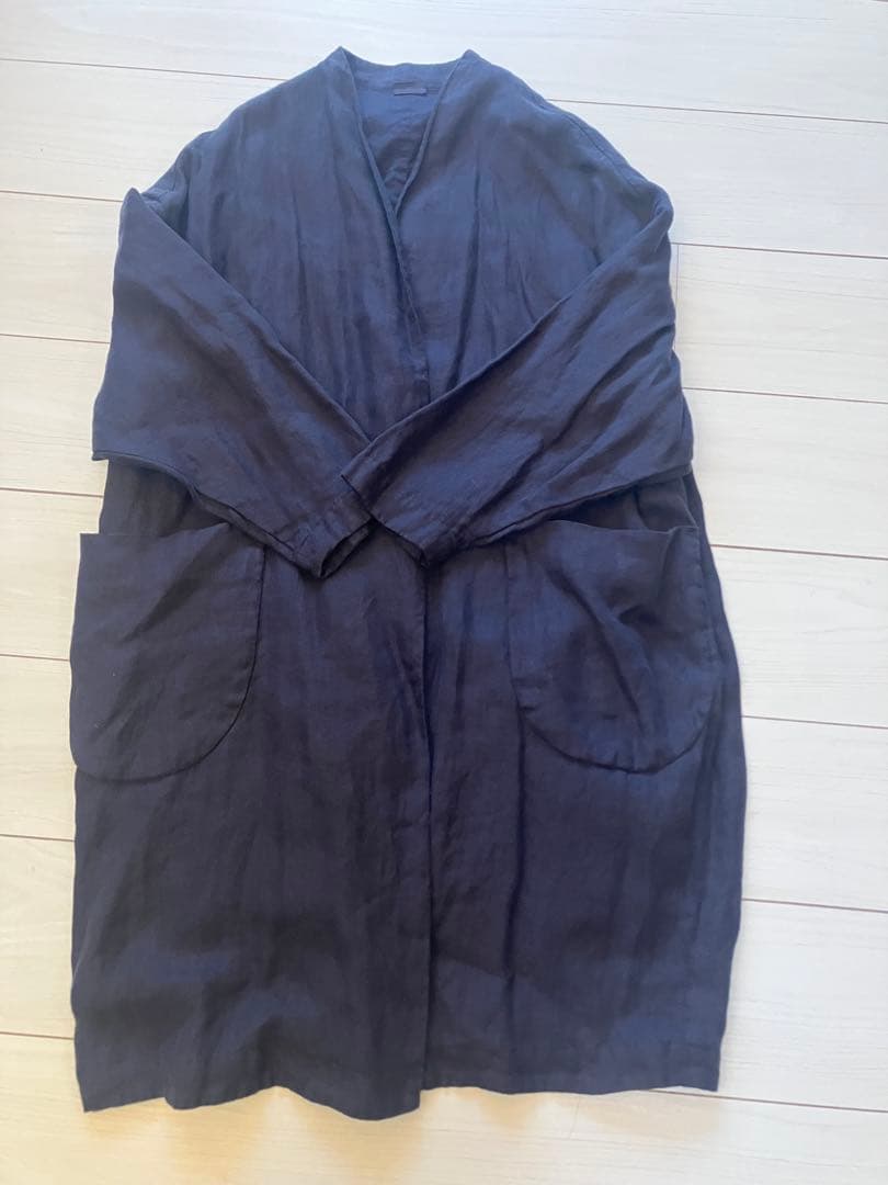 HAU☆coat \"puff\"スプリングコート☆リネン