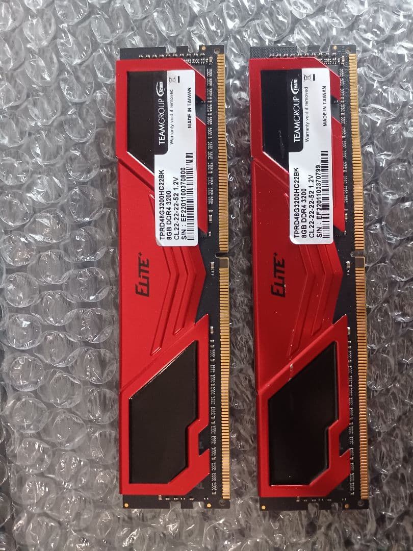 TEAMGROUP DDR4 3200MHz 8GB×2