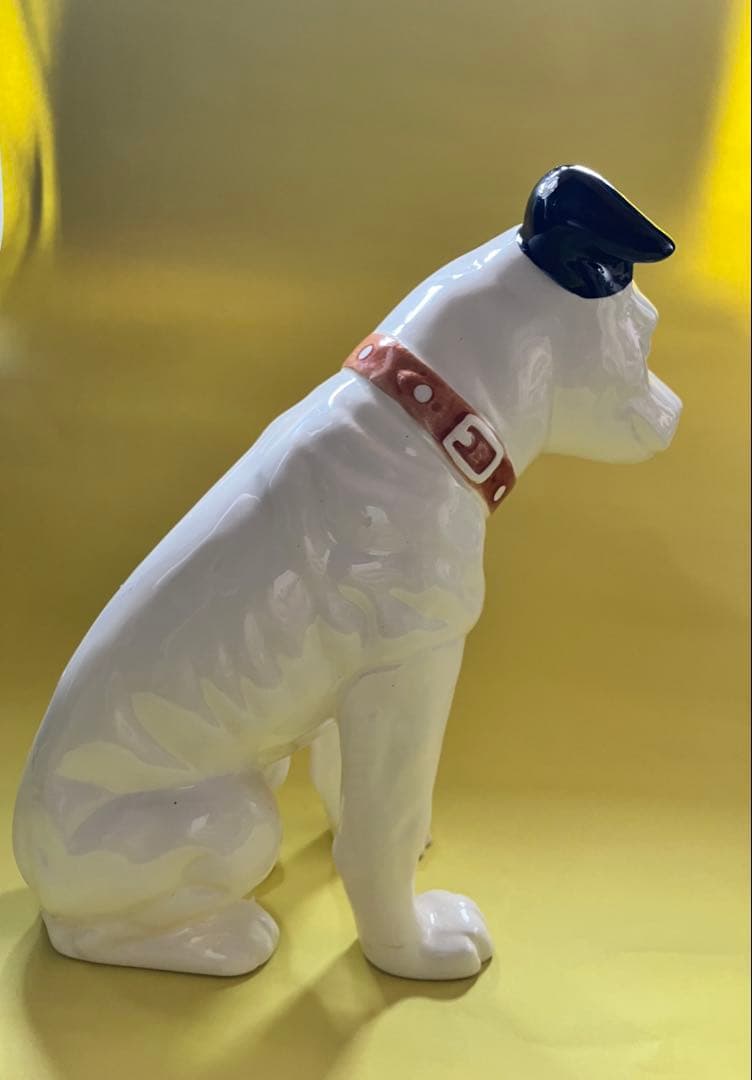 お値下げ　VICTOR 日本ビクター ニッパー犬 陶器製 電気店 ディスプレイ