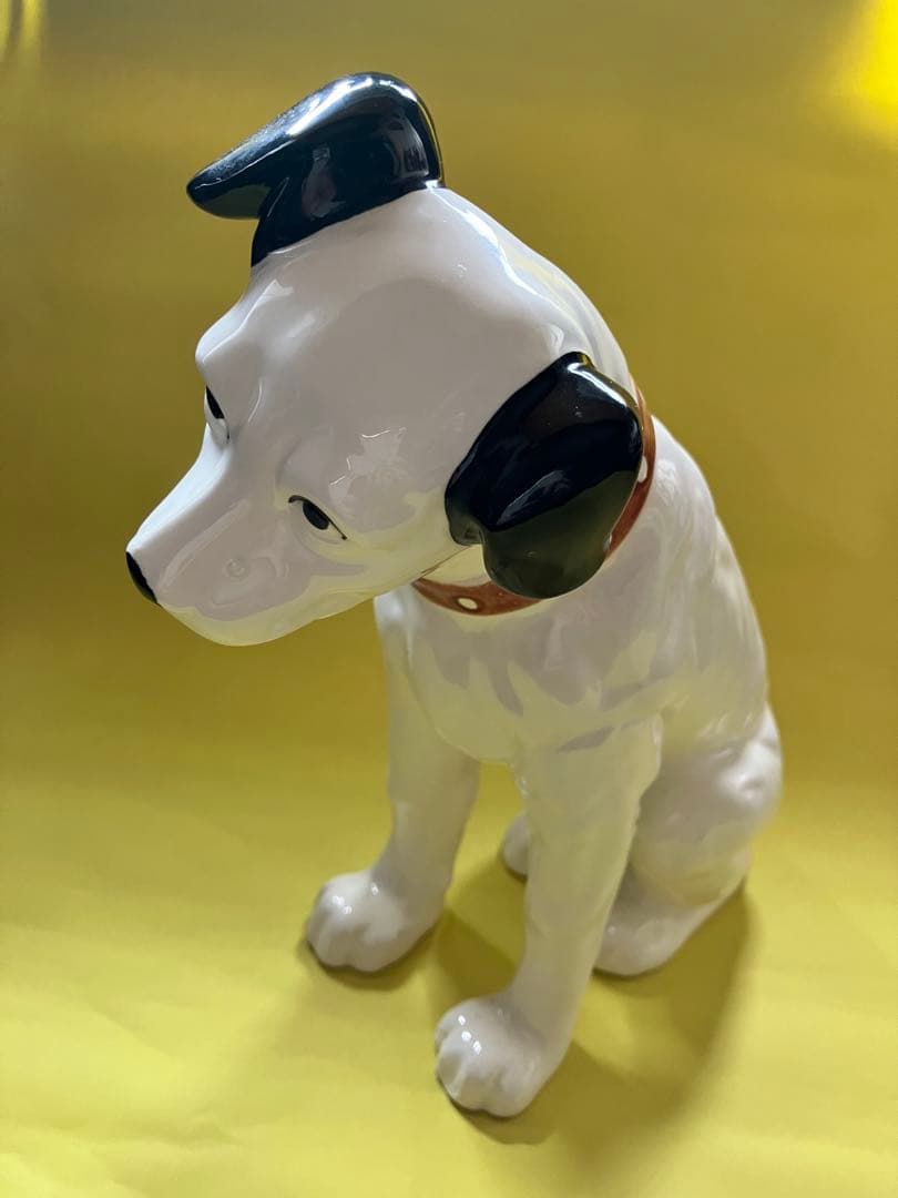 お値下げ　VICTOR 日本ビクター ニッパー犬 陶器製 電気店 ディスプレイ