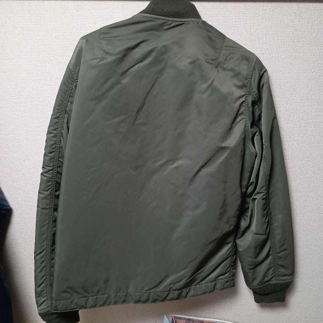 Alpha　Industries　MA-1フライトジャケット オリーブグリーン