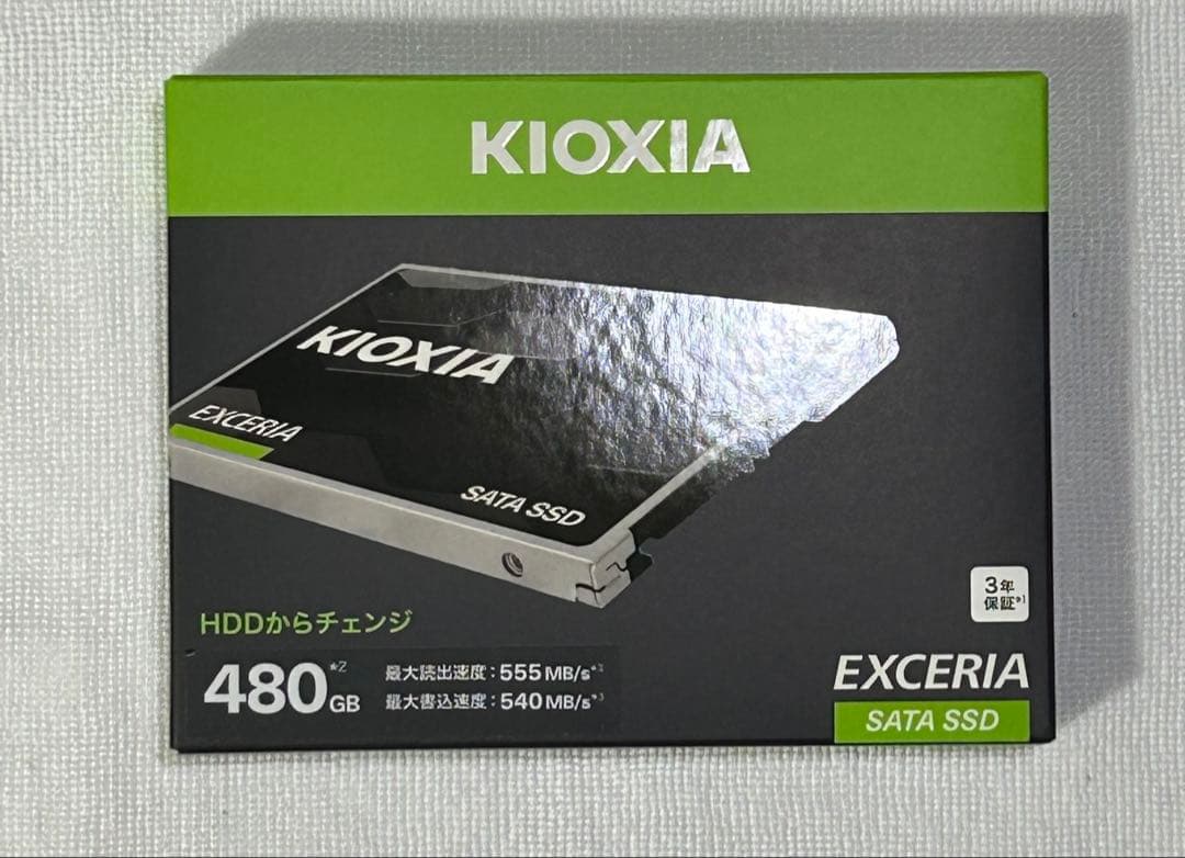 【未開封品】 キオクシア 内蔵SSD 480GB