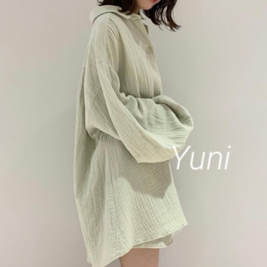専用♡正規品♡ガーゼ上下セット♡グリーン