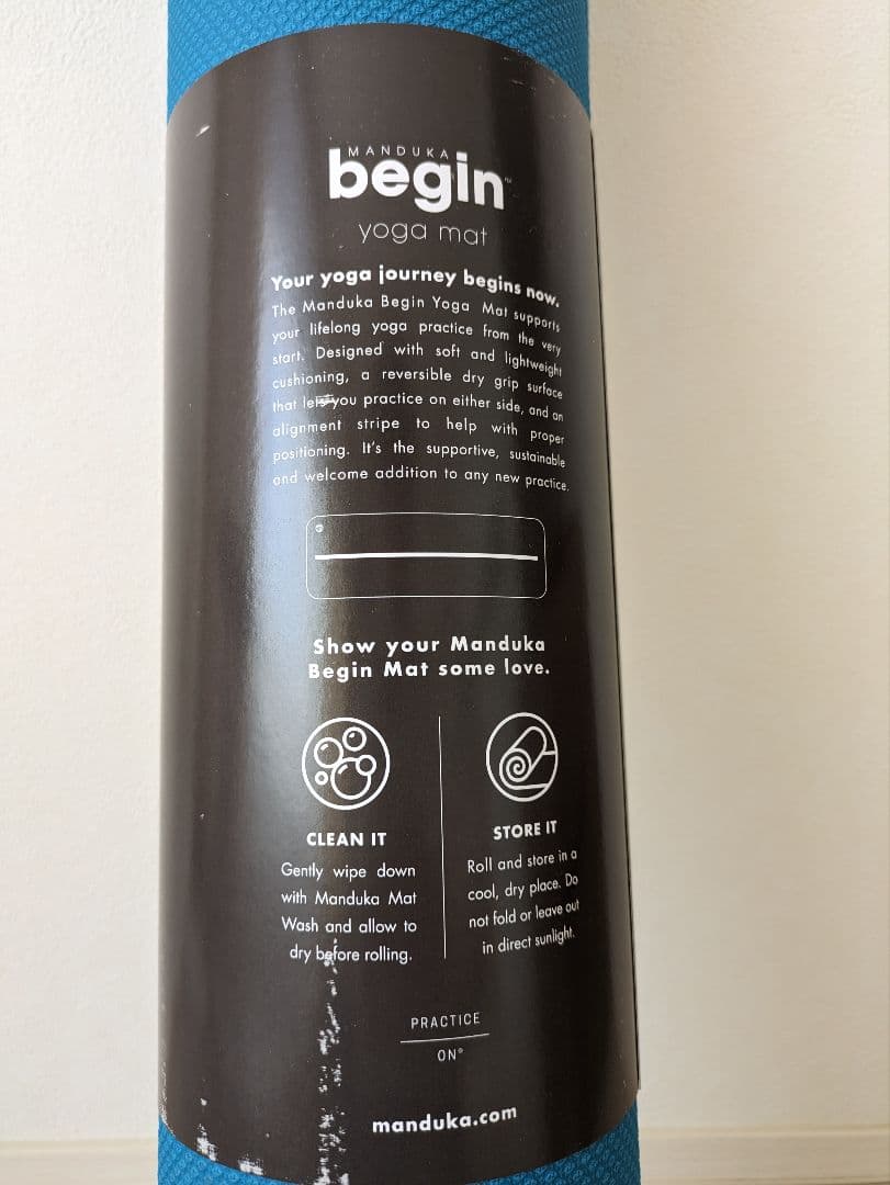 Manduka マンドゥカ 5mm BEGIN ヨガマット ボンダイブルー