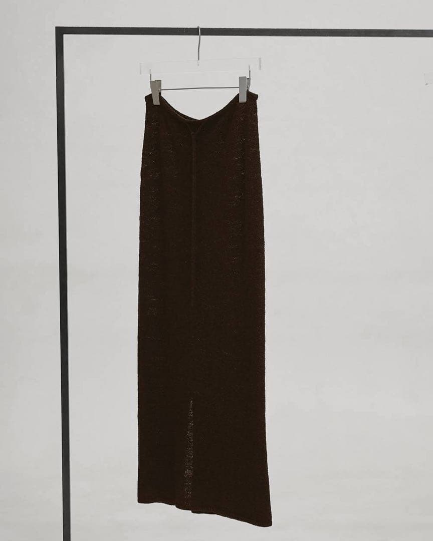 スカート Miniboucle Knit Skirt