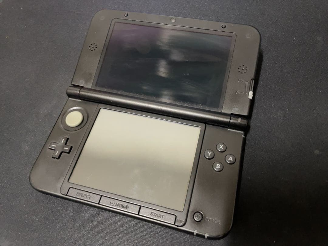ニンテンドー3DS LL ブルー/ブラック 本体のみ 動作確認済み