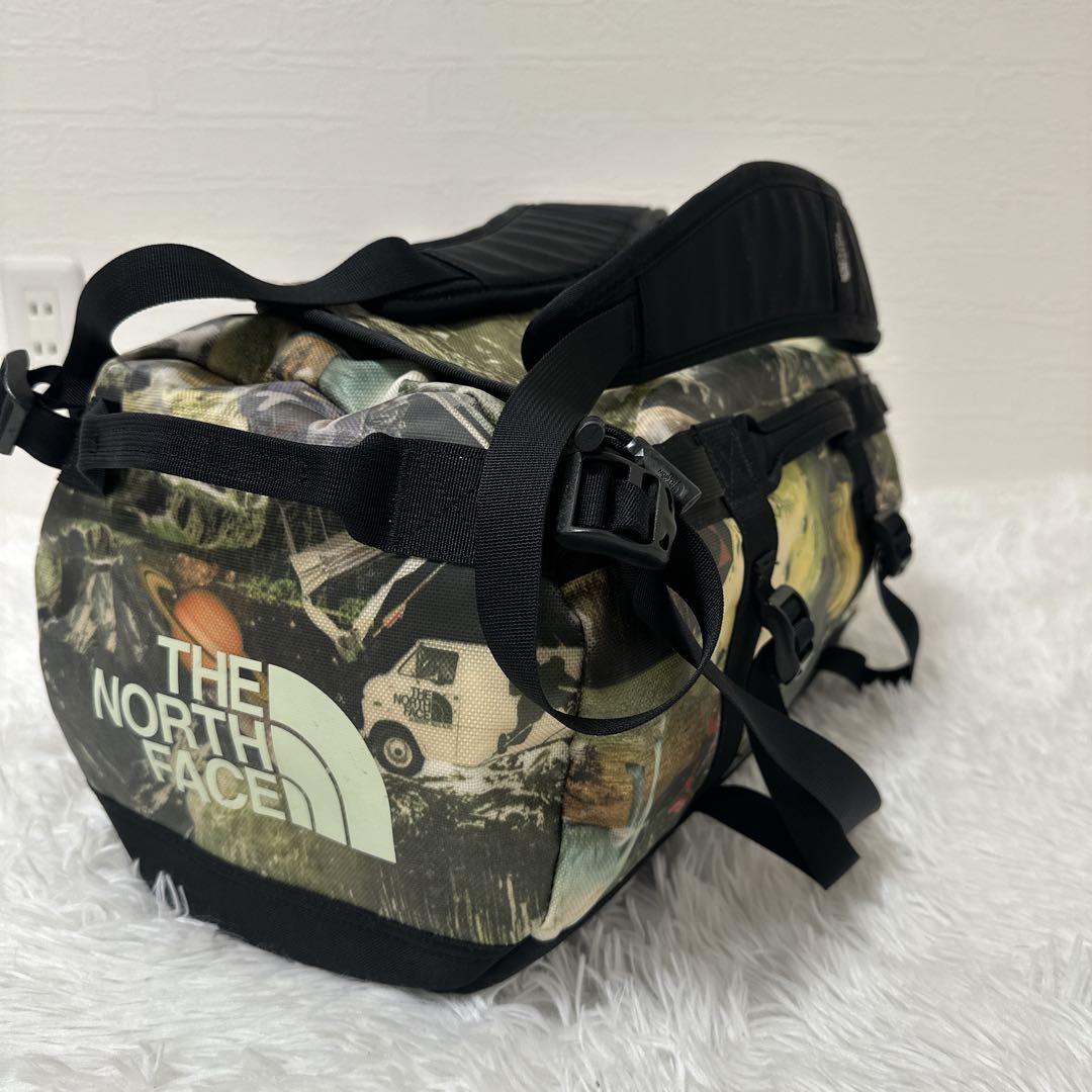 極美品✨　ノースフェイス ダッフルバッグ XS 31L キャンプ柄