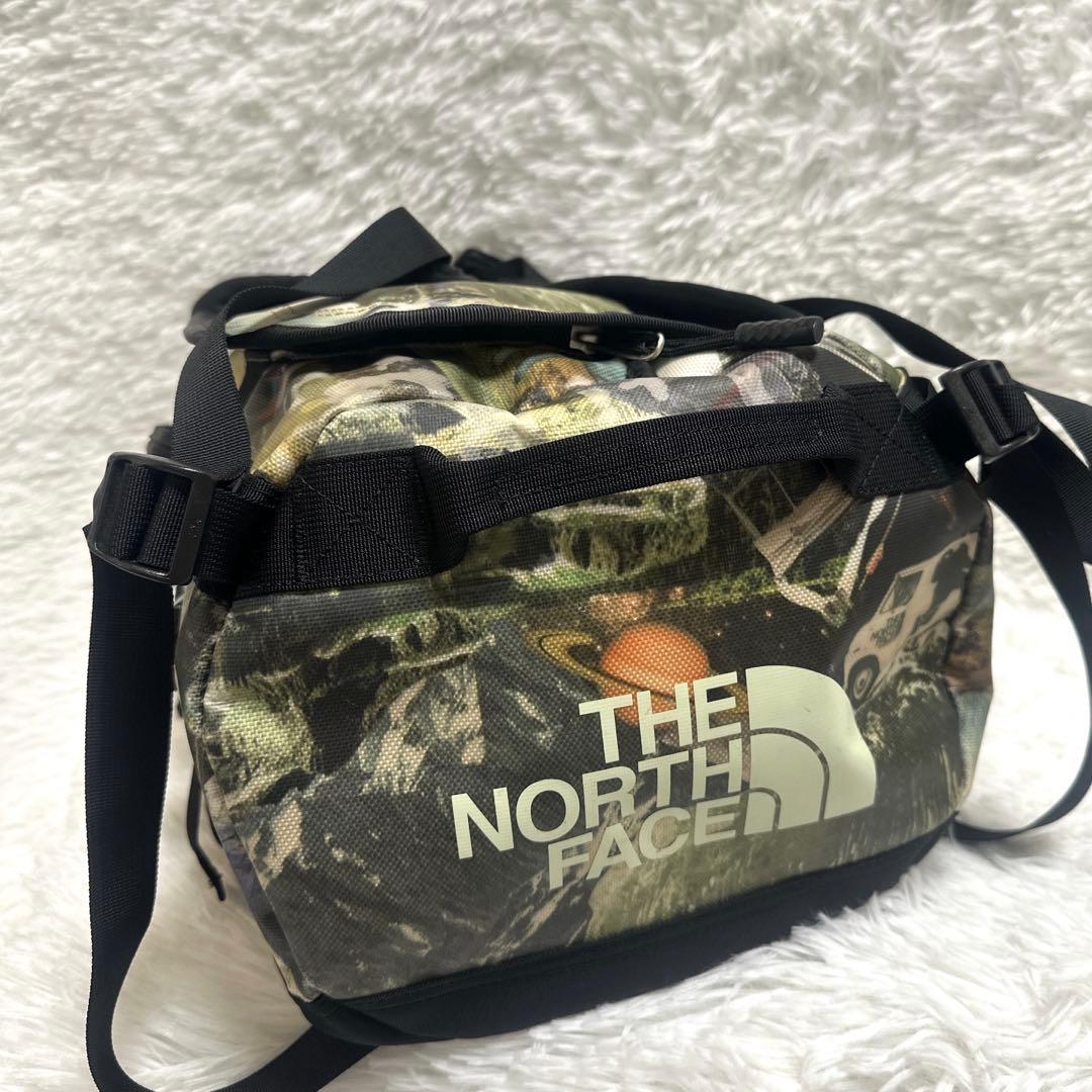 極美品✨　ノースフェイス ダッフルバッグ XS 31L キャンプ柄