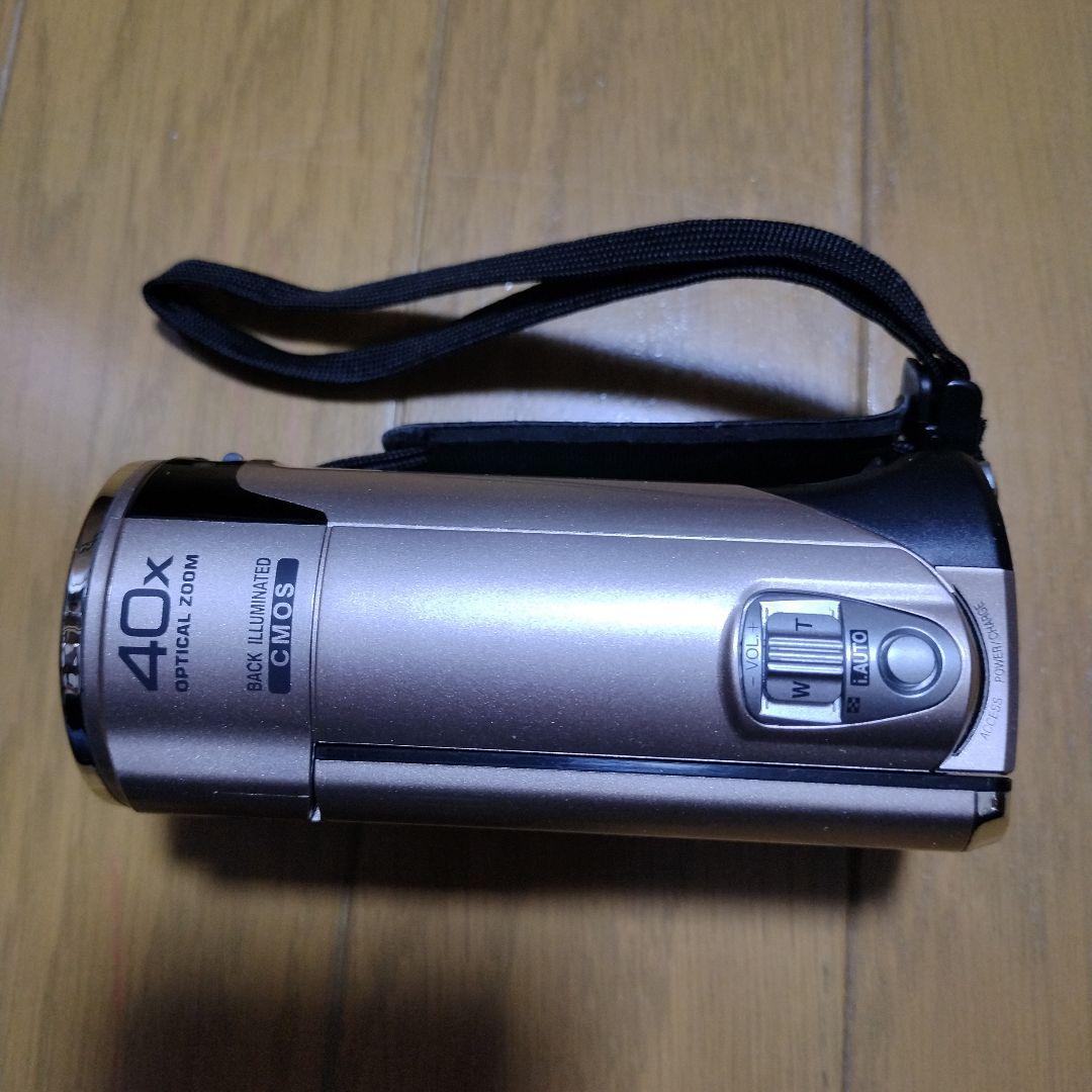 大人気Everio JVC GZ-E107-N フルHD ビデオカメラ　元箱付き
