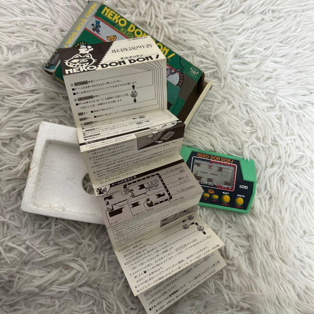 【美品】ネコドンドン　NEKO DON DON! 箱　説明書つき　動作OK