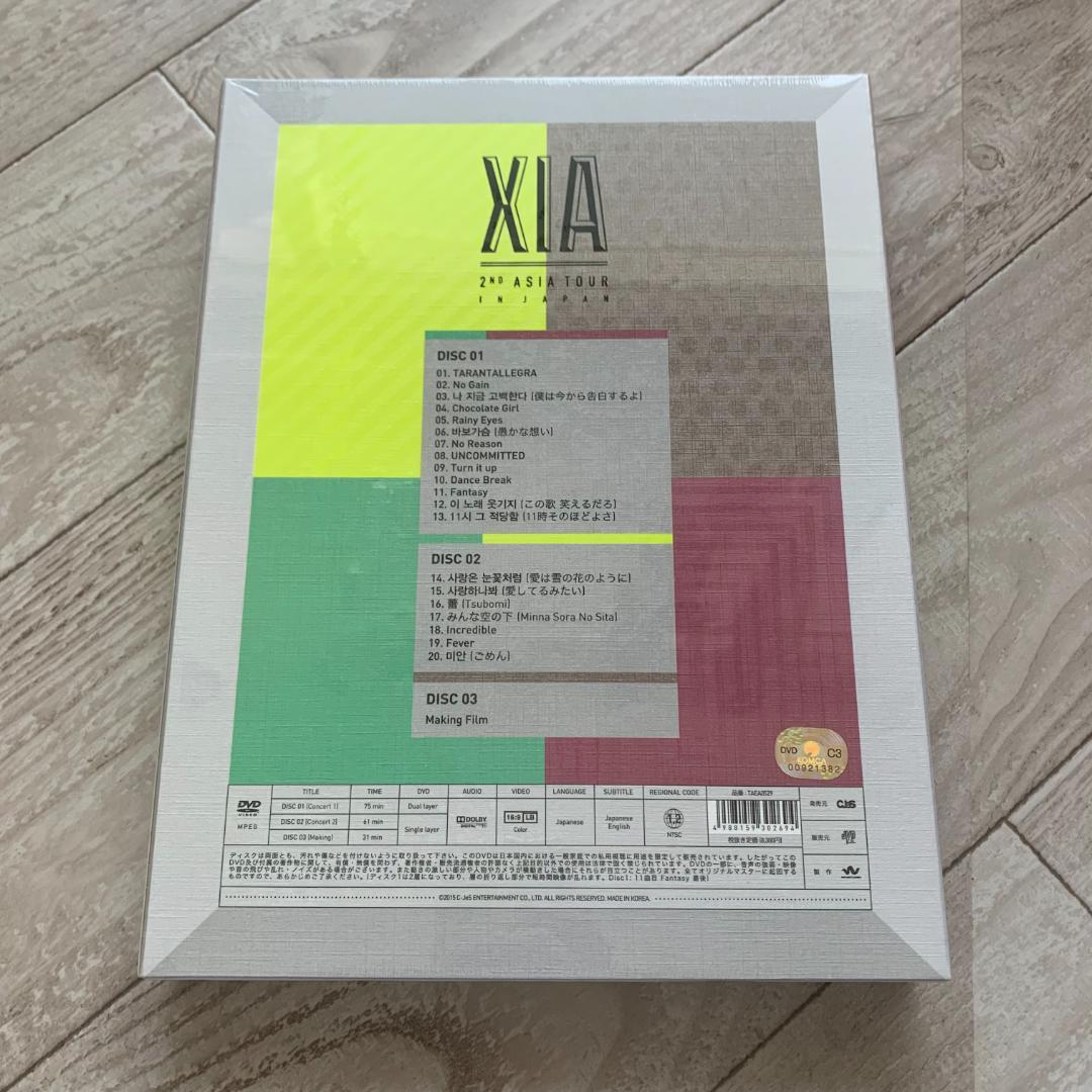 ミュージック XIA 2ND ASIA TOUR INCREDIBLE IN JAPAN