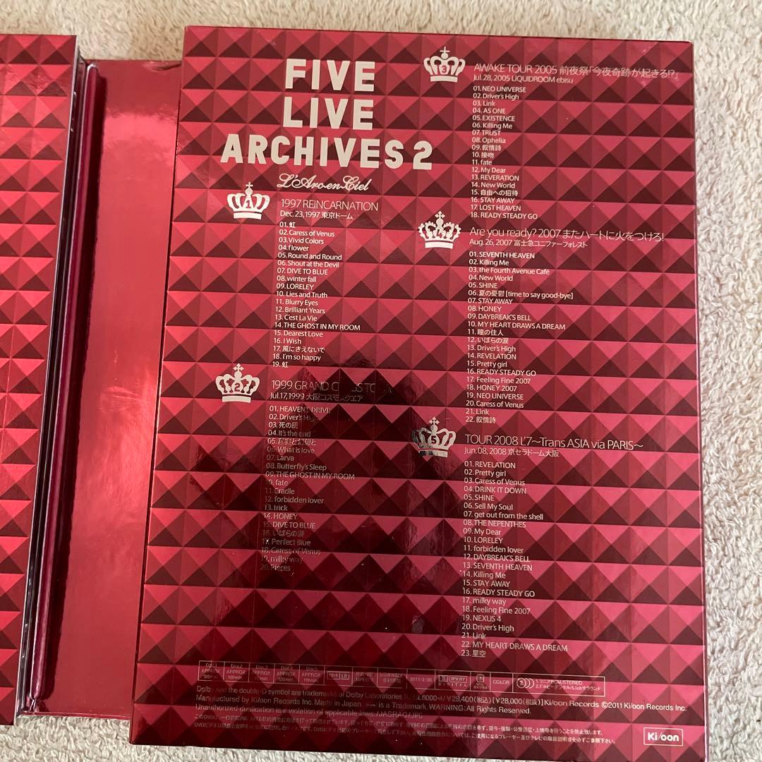 FIVE LIVE ARCHIVES 2【完全生産限定盤】