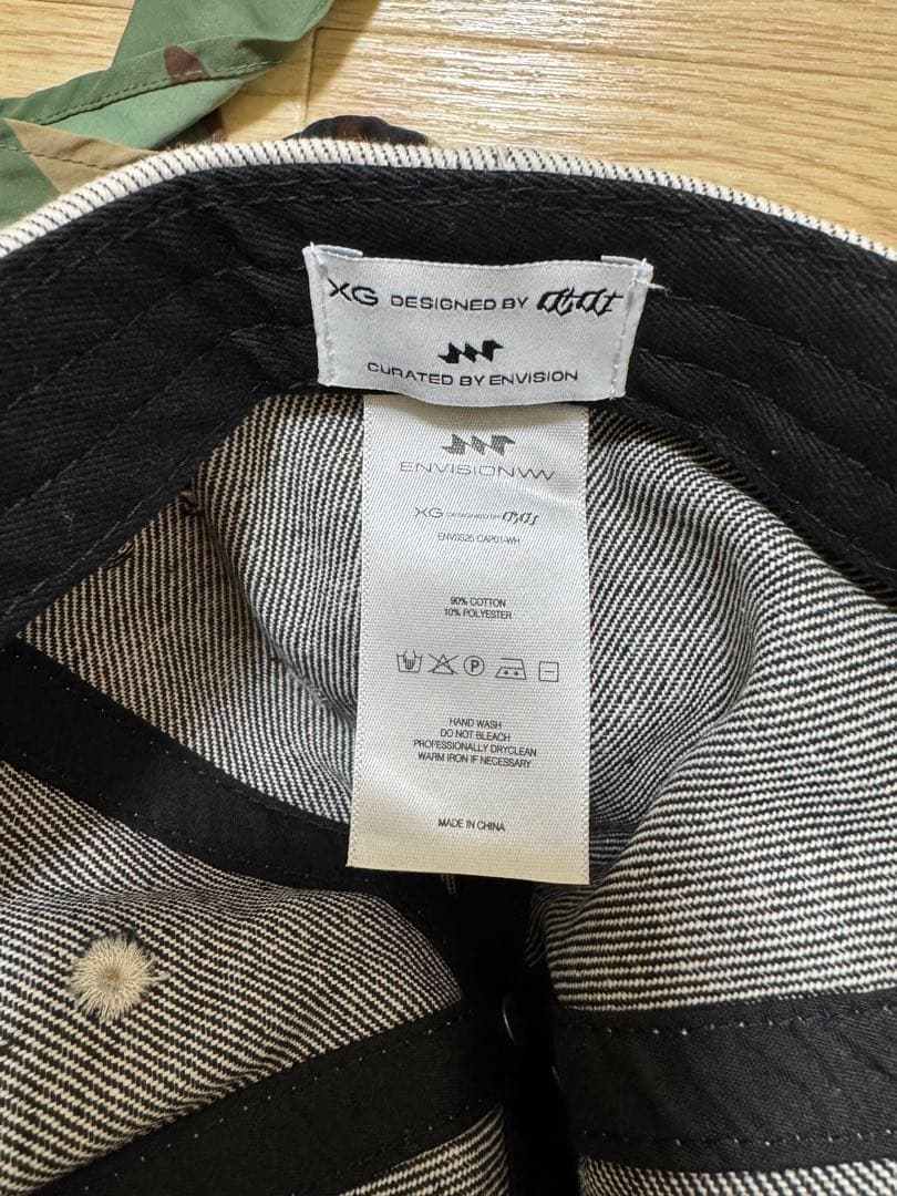 XG キャップ didu & yueqi qi scarf camo cap