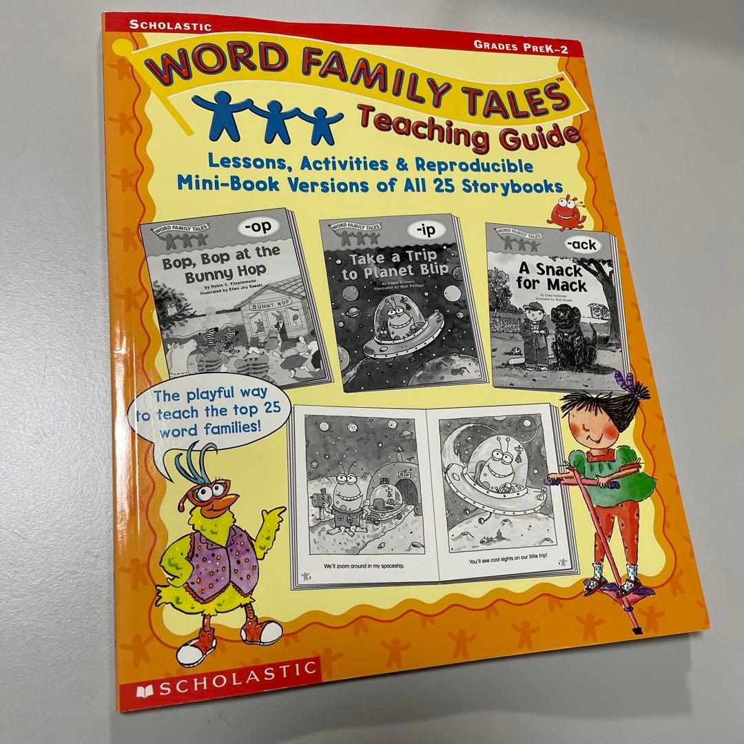 Word Family Tales ワードファミリー CD Scholastic