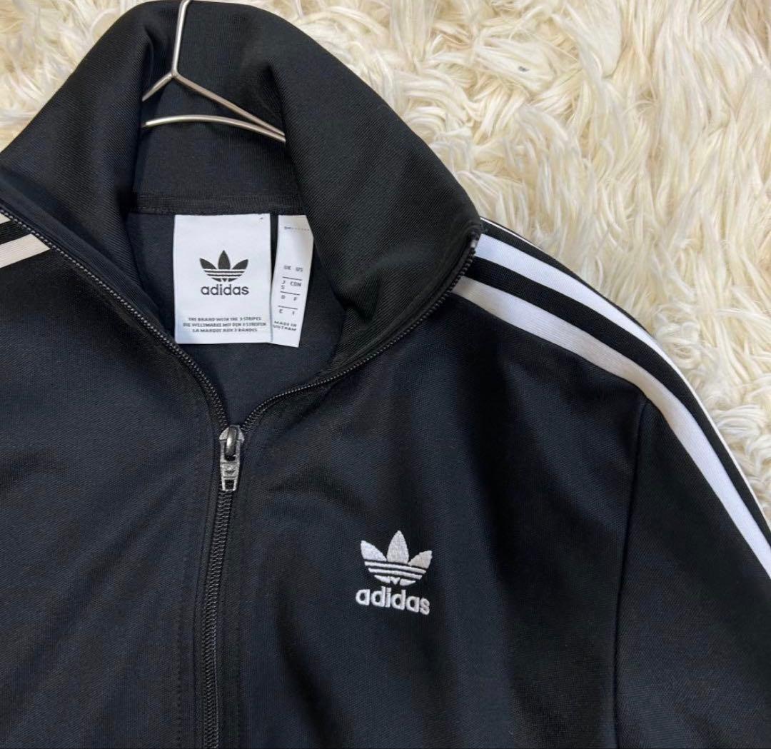 adidas ベッケンバウアー トラックジャケット セットアップ ブラック　S