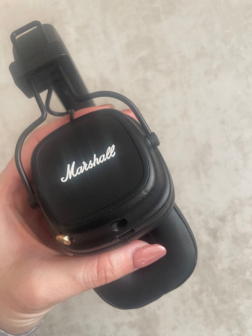 Marshall ワイヤレスヘッドホン ブラック
