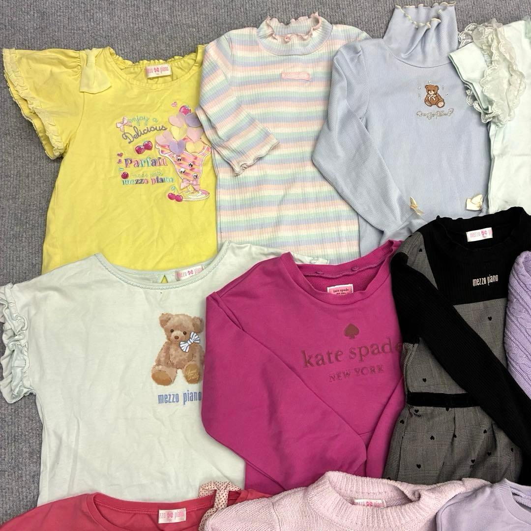 メゾピアノ　アナスイミニ　ケートスペード　子供服　女の子　まとめ売り　18点
