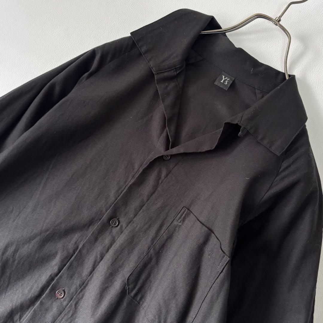 【美品】ワイズ BORN PRODUCT シャツワンピース コート ブラック 2
