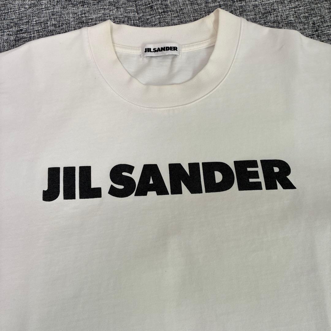 JIL SANDER コットン Tシャツ ホワイト　L