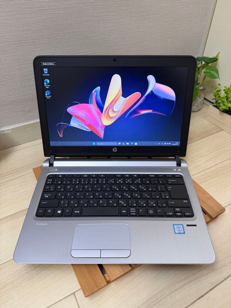 Windowsノート本体 Hp ProBook windows 11  Made In Toky