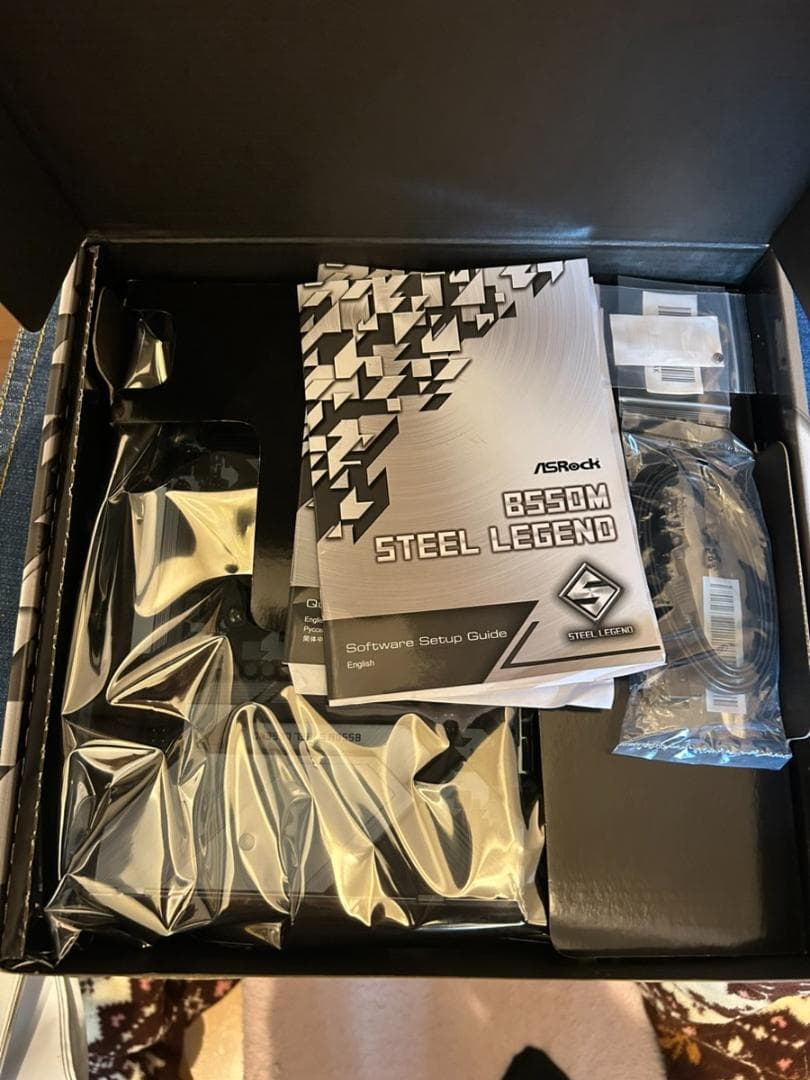 新品未開封 ASRock B550M STEEL LEGEND マザーボード