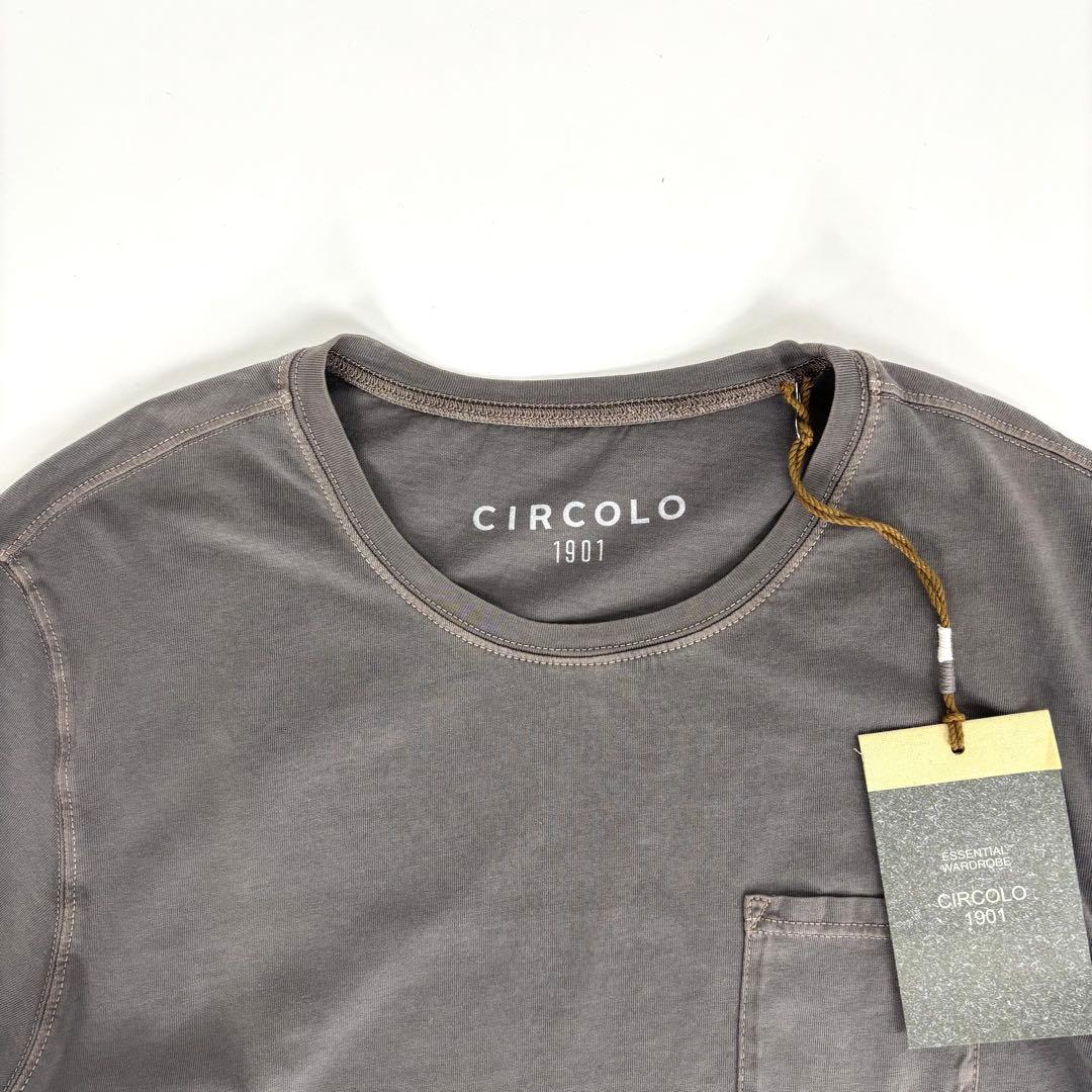 新品タグ付き！CIRCOLO1901 ガーメントダイ加工 半袖 Tシャツ M